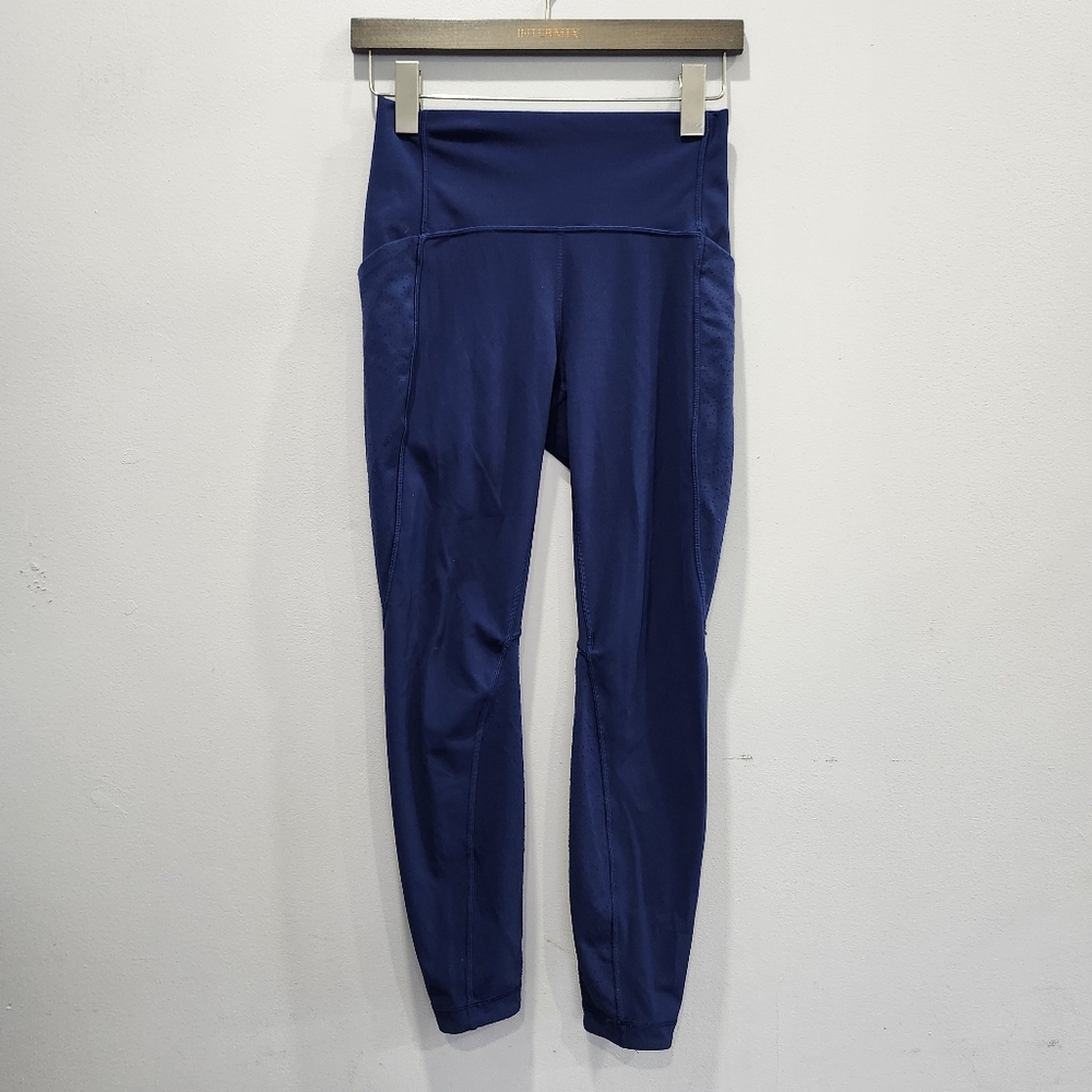 Lululemon Breezy Dot Tight *25" Onyx Blue